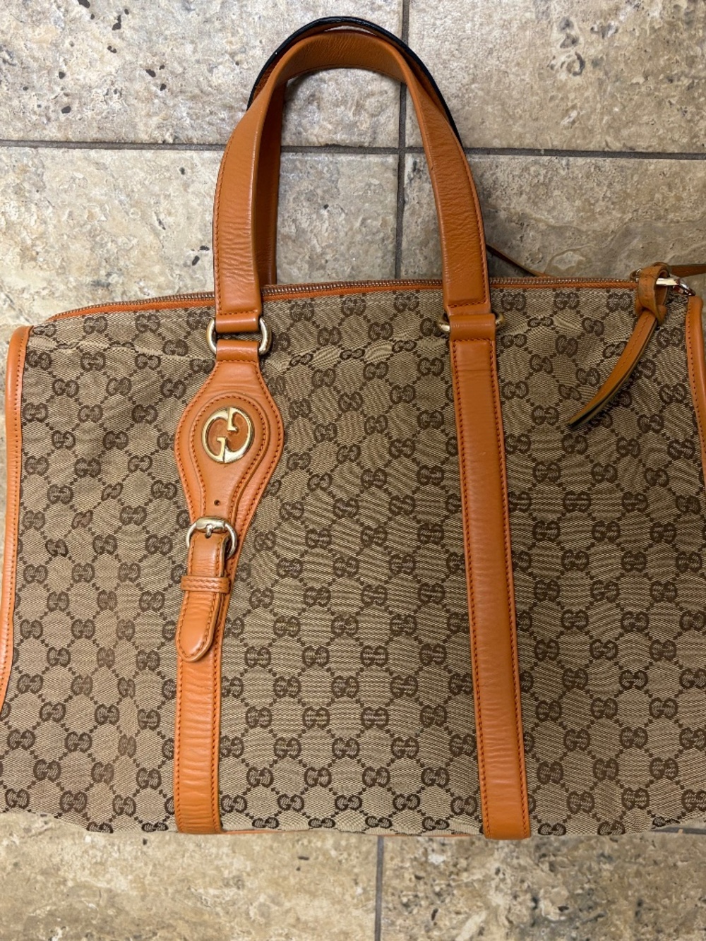 Gucci GG Supreme Interlocking GG Tote